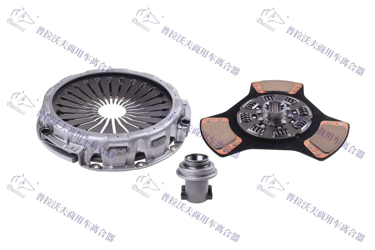 PRAWOLF Clutch Kit 365 mm Pull 052 104 100 02