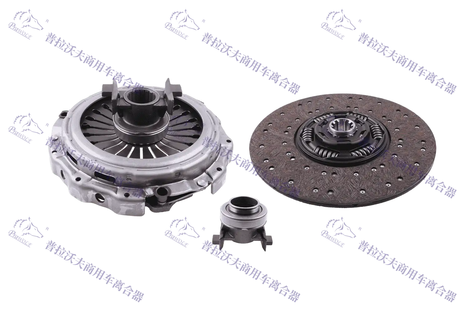 PRAWOLF Clutch Kit 380mm Twin Pull 052 000 797