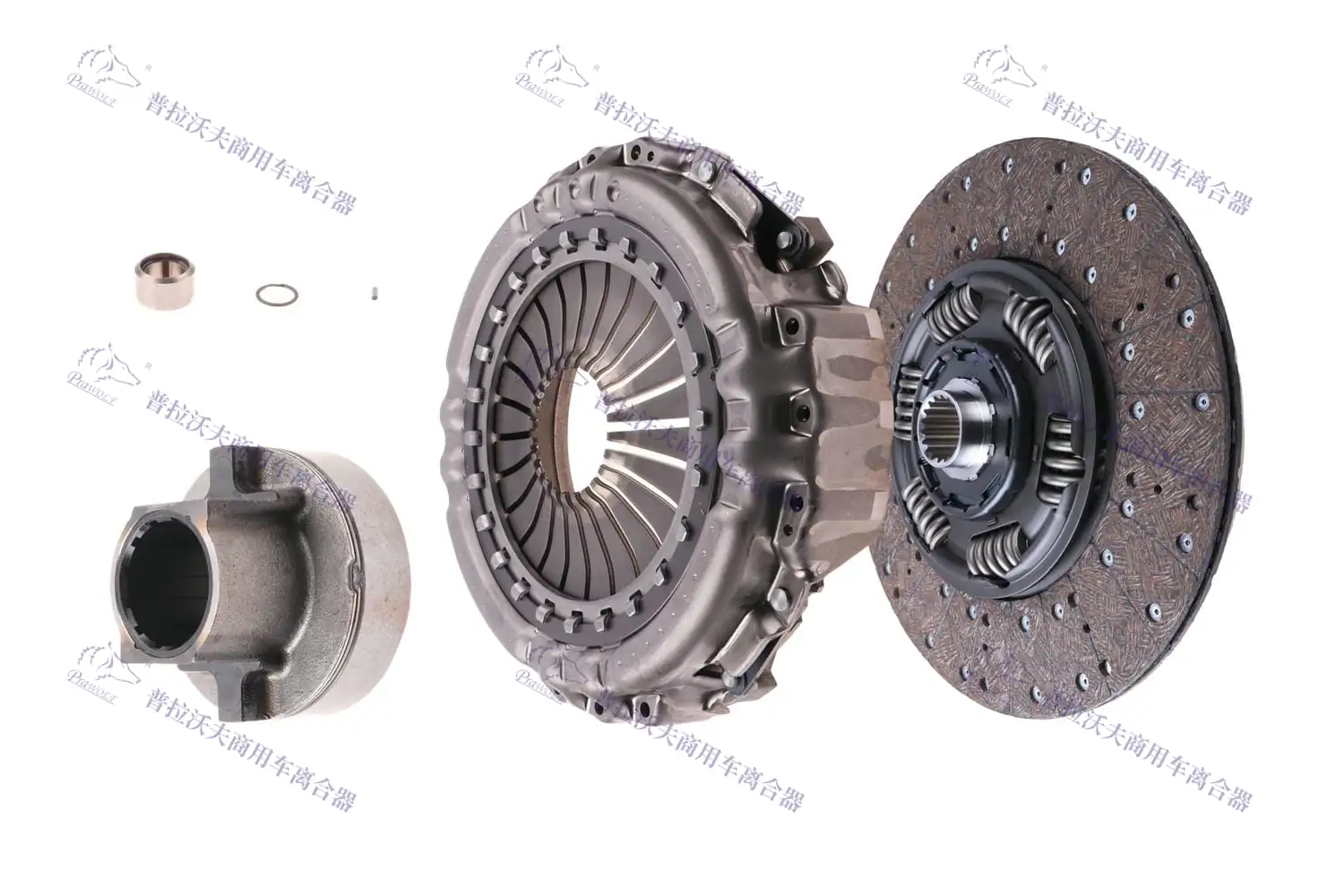 PRAWOLF Clutch Kit 430 mm Push, Self-Adjusting 052 02 0209
