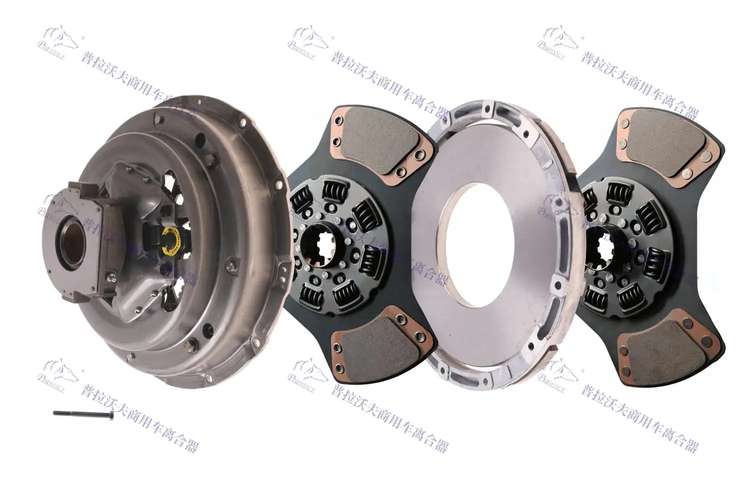 PRAWOLF Clutch Kit 14" Twin Pull 052 107 342 22