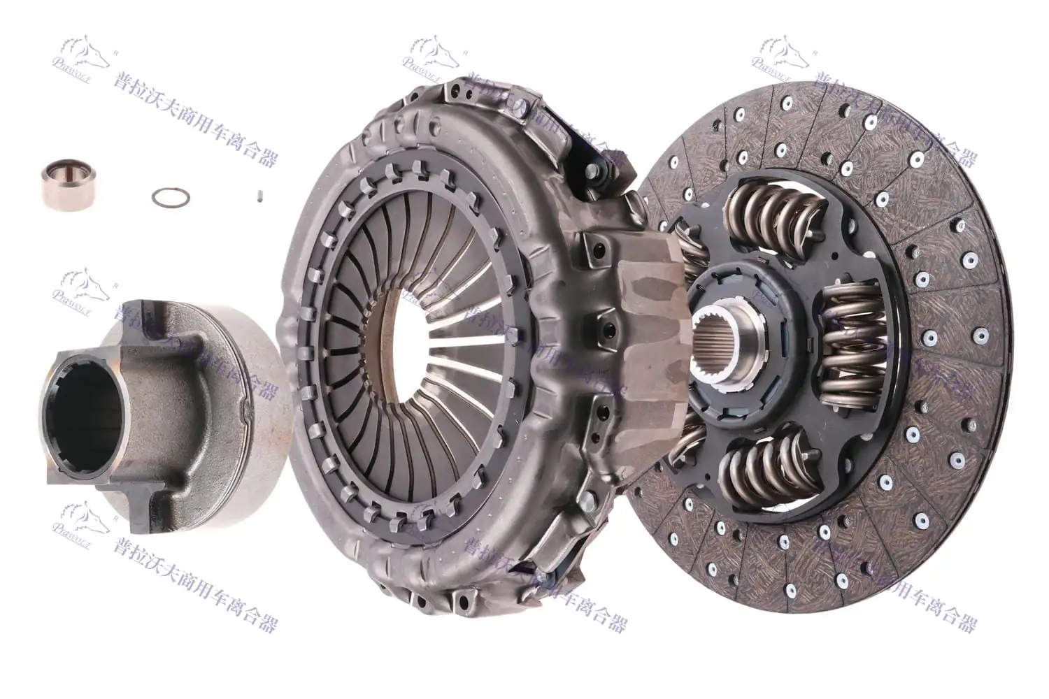 PRAWOLF Clutch Kit 430 mm Push, Self-Adjusting 052 451 514