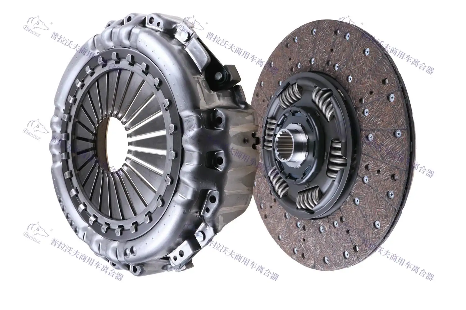 PRAWOLF Clutch Kit 430 mm Push, Self-Adjusting 052 700 529