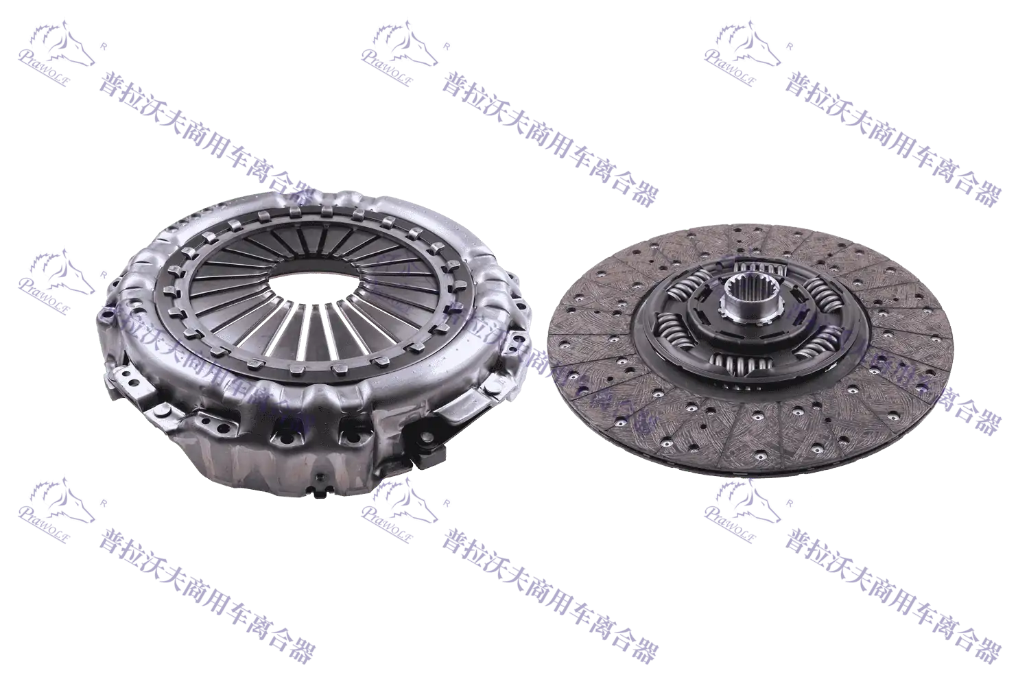 PRAWOLF Clutch Kit 430mm Push with automatic adjusting 052 700 531