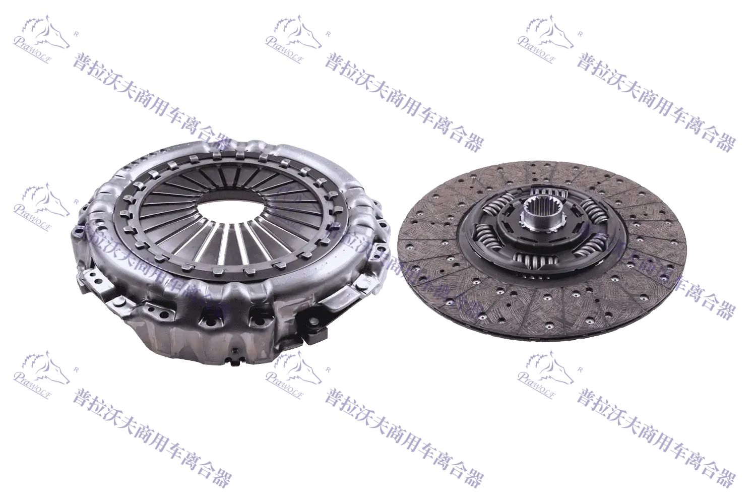 PRAWOLF Clutch Kit 430mm Push with automatic adjusting 052 700 541