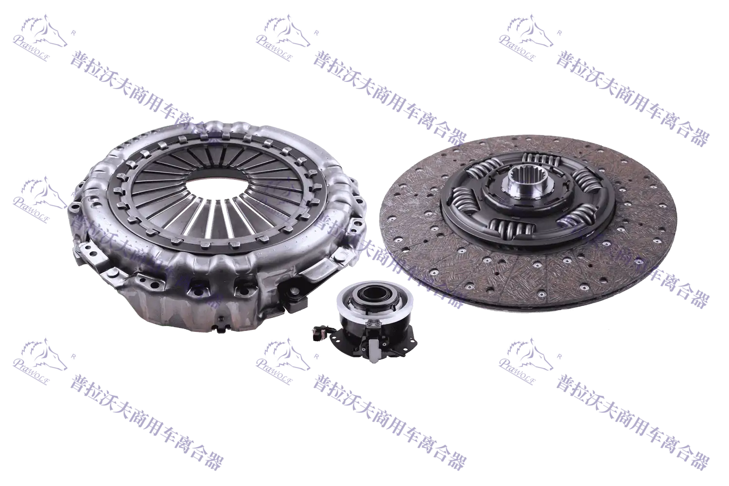 PRAWOLF Clutch Kit 430mm Push with automatic adjusting 052 710 073