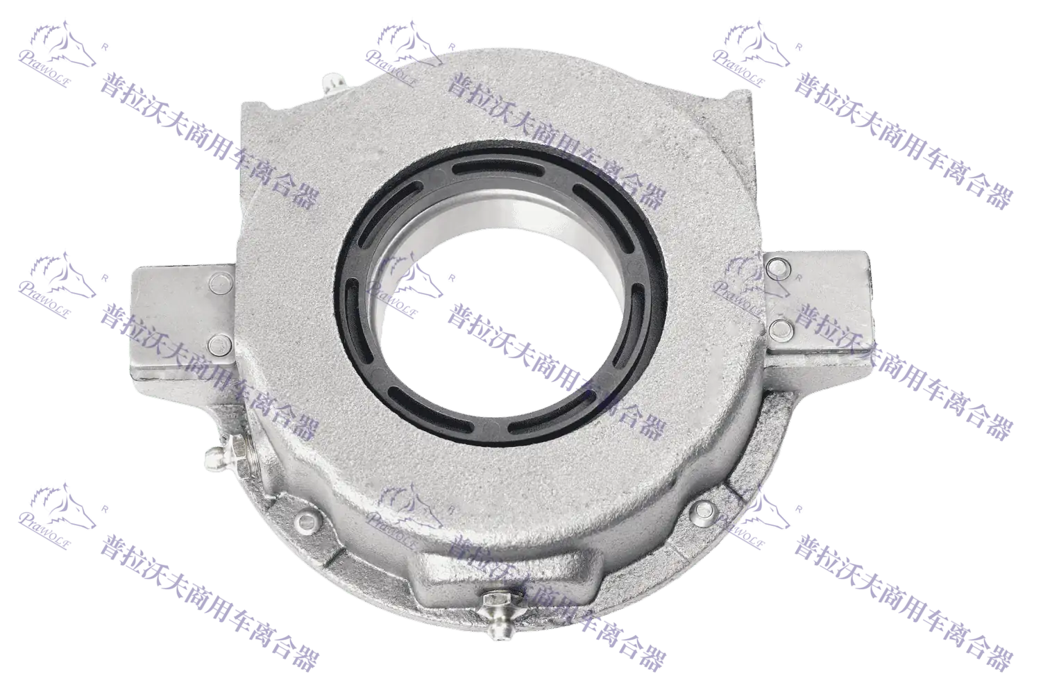 PRAWOLF Clutch Release Bearing and Housing Assembly, Greaseable, Three Zerks, 15.5", Solo