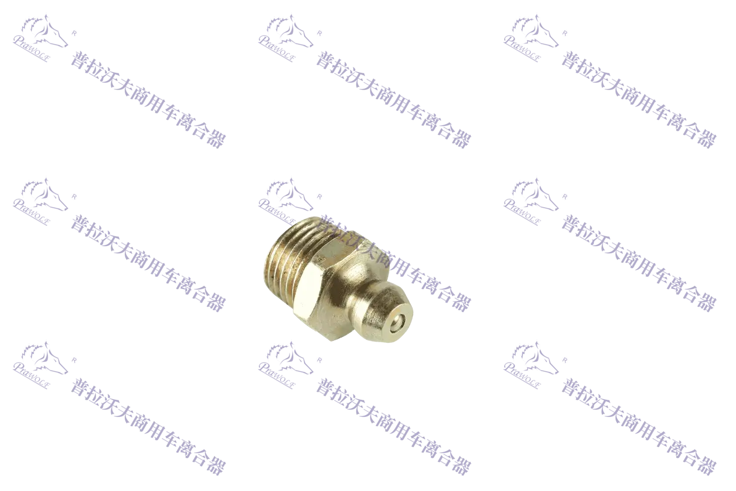 PRAWOLF Lube Fitting, 1/8"-27 x 9/32"